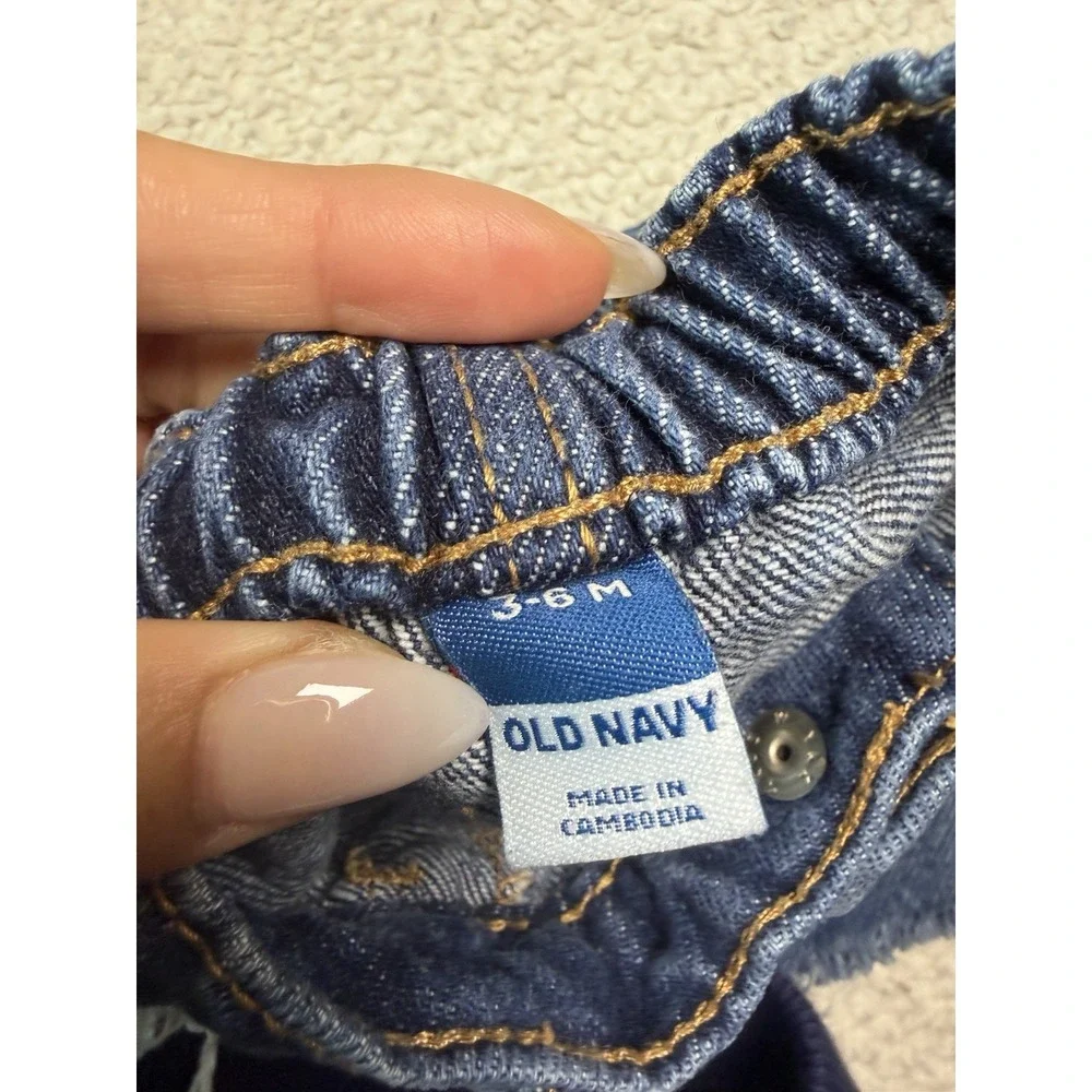 Baby Boys Clothing Lot 0-3M 3M 3-6M Old Navy Nike Jeans Bodysuits 13 Pc